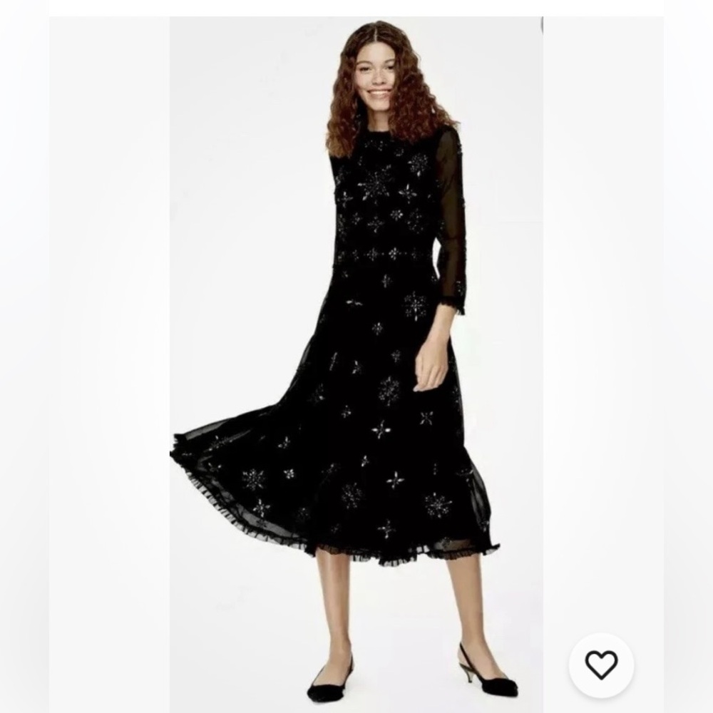NWT Kate Spade Madison Ave Jeweled Embellished Stellie Dress  NJMU8329
$1498